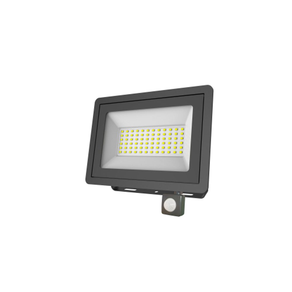 Прожектор светодиодный уличный ЭРА LPR-042-3-65K-050 50Вт 6500К 4000лм IP65 с встроенным фотореле