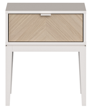 Тумба прикроватная Fjord 1 ящик (белый)