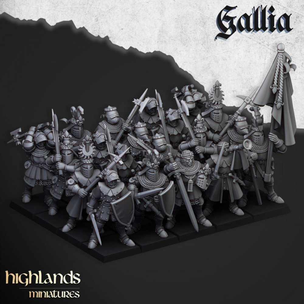 Bretonnia Foot Knights