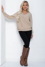 Джемпер Берцелия (бежевый) Б12165-4 LT Collection (Акция)