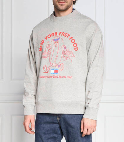 Худи tjm rlxd sport Tommy Jeans - серый(DM0DM15812)