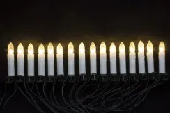 Электрическая гирлянда Свечи на прищепке, 16шт. (11.5G.16.7)