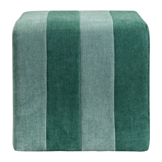 Пуф idar, шенилл, зеленый