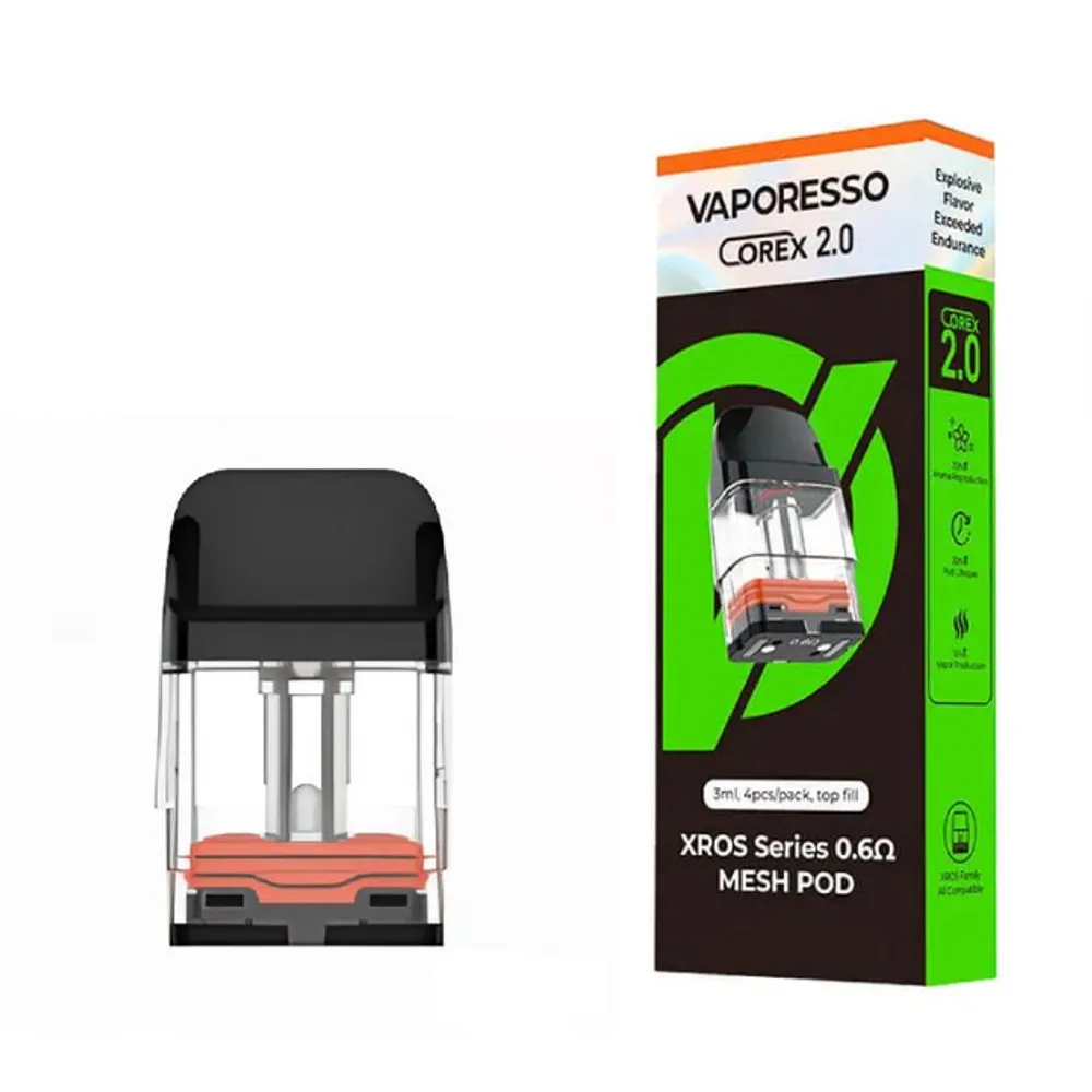 Vaporesso Corex 2.0 XROS 3ml, 0,6 oHm (4szt)