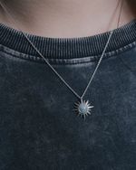 Подвеска Polar с аквамарином