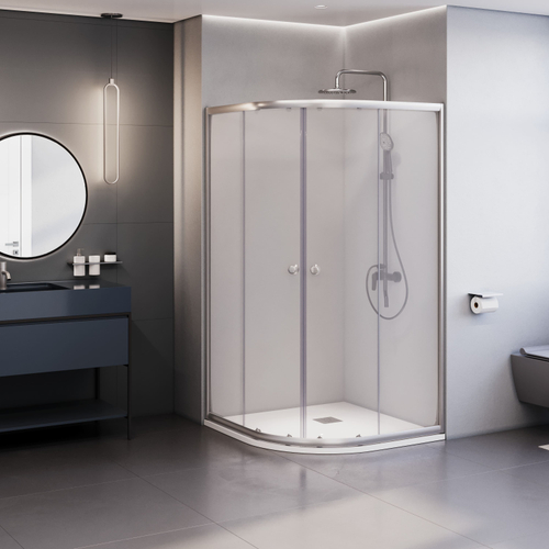 Душевой уголок Dolphin TN-209-J (Прозрачное, 1000x1000)