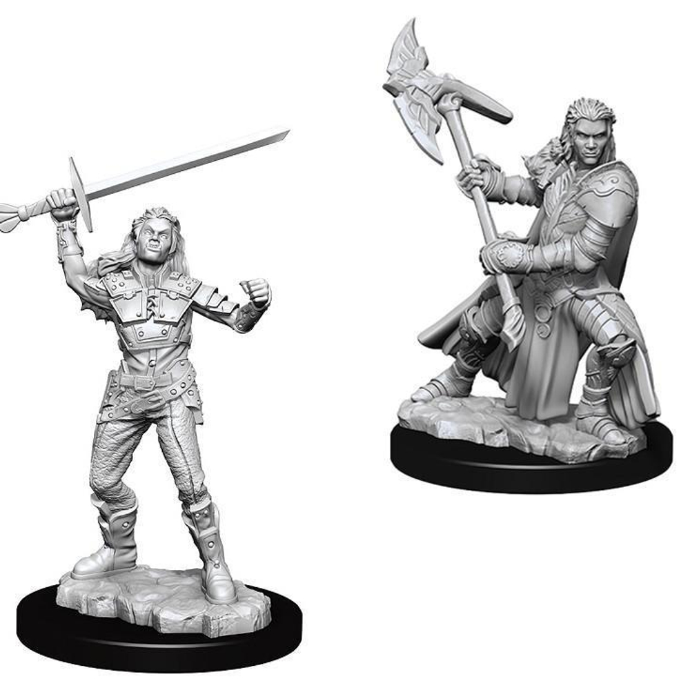 D&D Nolzur's Marvelous Miniatures - Female Half-Orc Barbarian