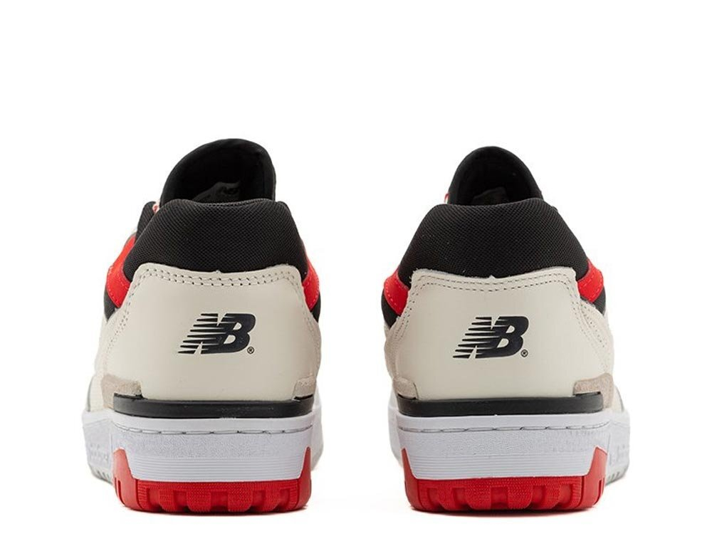 Баскетбольные кроссовки New Balance BB550 "White True Red" Shoes Beige