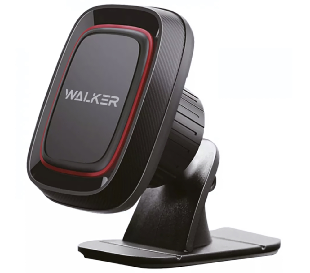 Автодержатель WALKER CX-008 магнитный на панель, черный