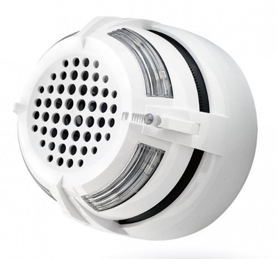 Аврора-ДО-ПРО (ИП 212-3/7) (серый RAL 7035) Извещатель пожарный дымовой/оповещатель световой, звуков