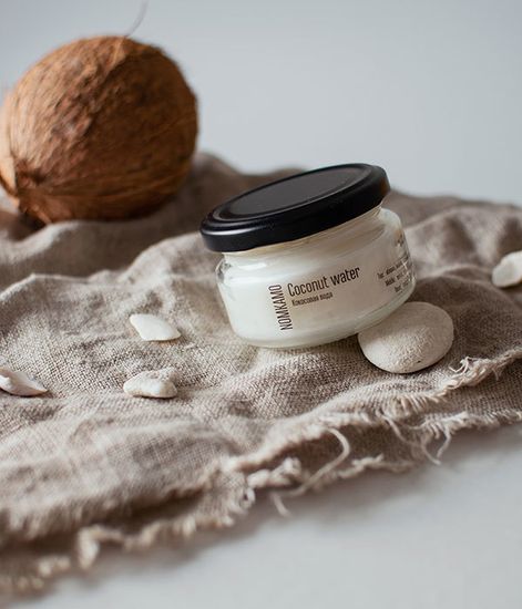 №68 Кокосовая вода, ароматическая свеча Library, Nomkamo