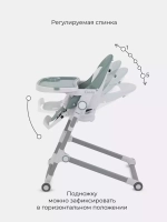 Стол-стул RANT "CANDY" RH501 Ocean Green