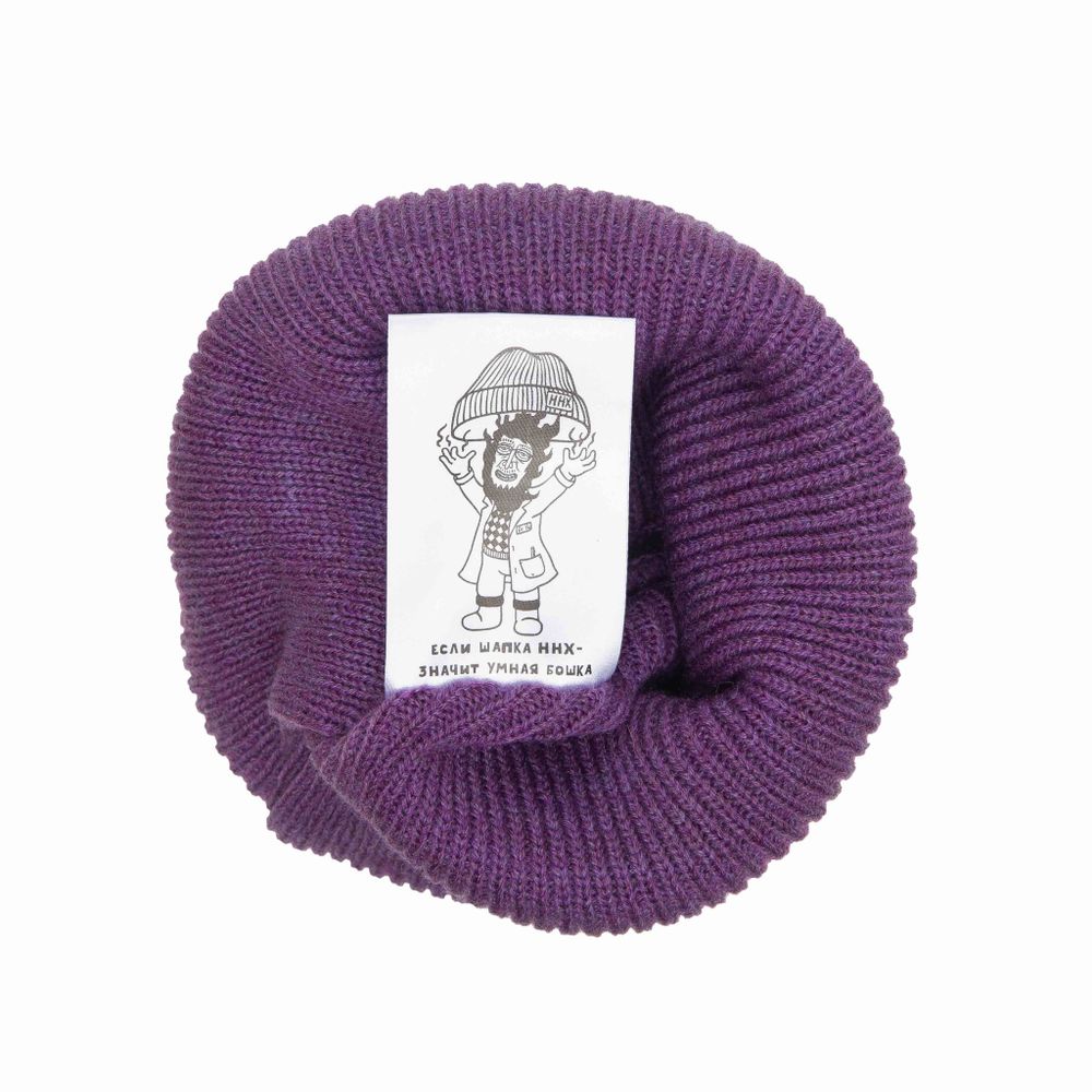 Шапка ННХ AW24 Якимка пурпур