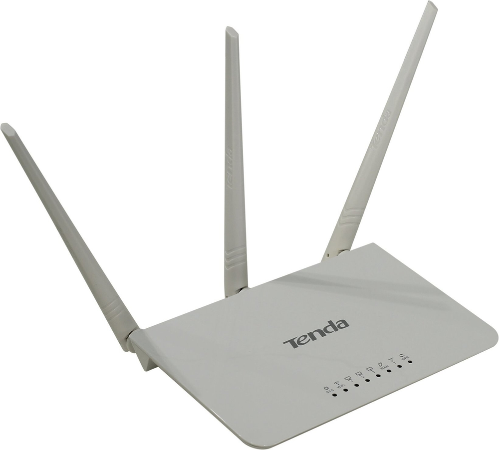 Маршрутизатор TENDA F3 Wireless N300 Router (3UTP 10/100Mbps, 1WAN, 802.11b/g/n, 300Mbps, 3x5dBi)