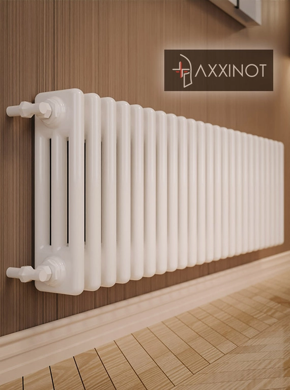 Axxinot Sentir 3037 - трехтрубный трубчатый радиатор высотой 370 мм, боковое подключение
