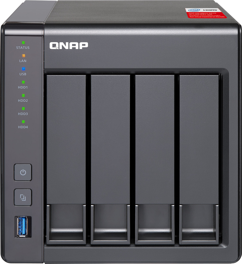 Сетевой RAID-накопитель  QNAP TS-451+-8G