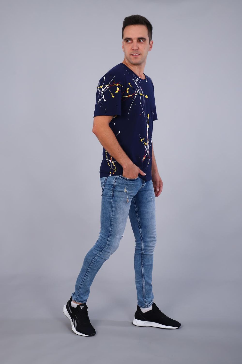 Ланч - футболка синий Iv-capriz (Акция)