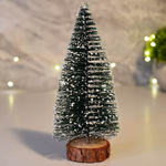 Елка настольная 15см "Новогодняя" на подставке