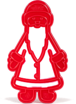 Форма для печенья и пряников «Дед Мороз»