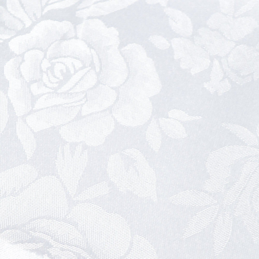 Скатерть 140*230см белая, полиэстер, NNOA32