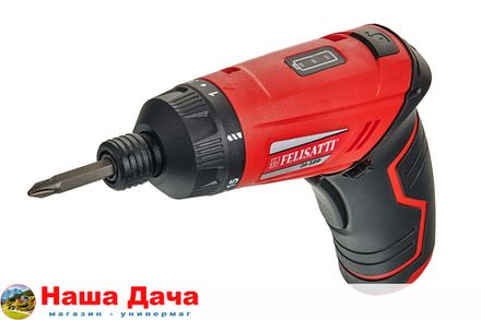 Отвертка аккумуляторная FELISATTI ОА-3,6Ф (кейс) Li-Ion