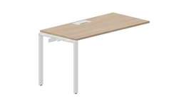 стол Strike 1380х680х750мм (металлический аутлет) - приставной элемент