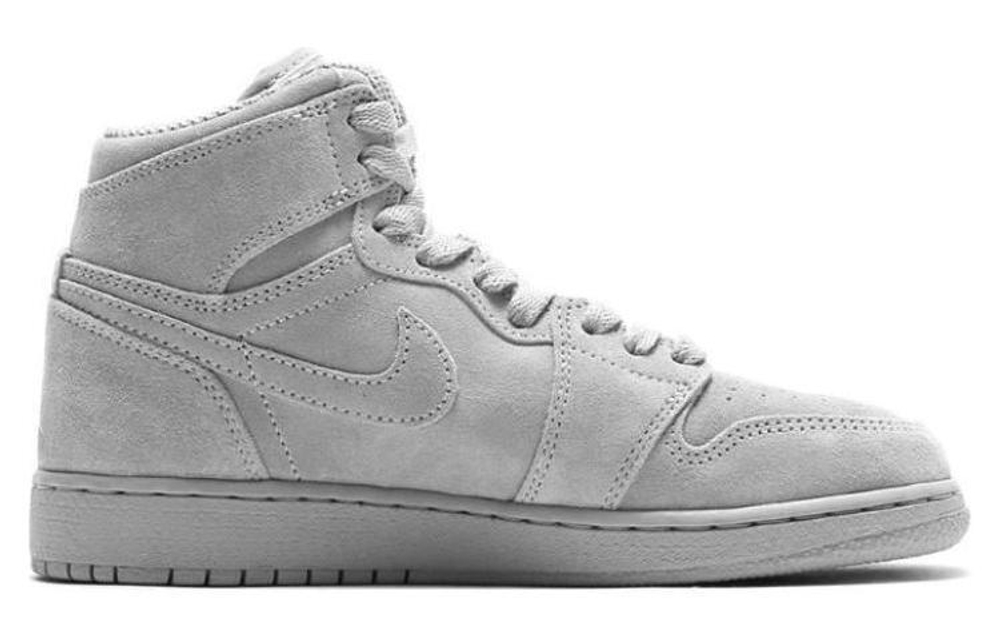 Jordan 1 grey suede deals