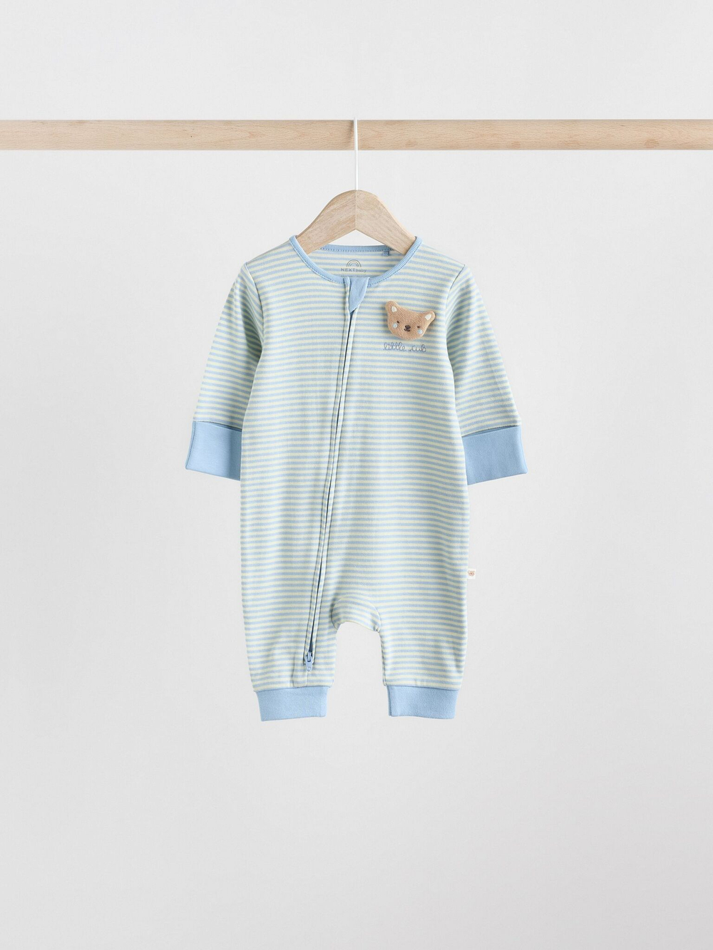 Комбинезон / Cлип для малышей Next AA5-955, 3 шт., Желтый, Голубой