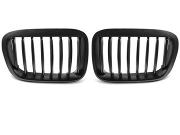 Решетка (ноздри) радиатора BLACK для BMW 3 E46 sedan