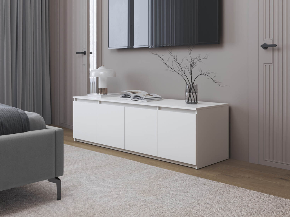 82.04 тумба Берген Белый