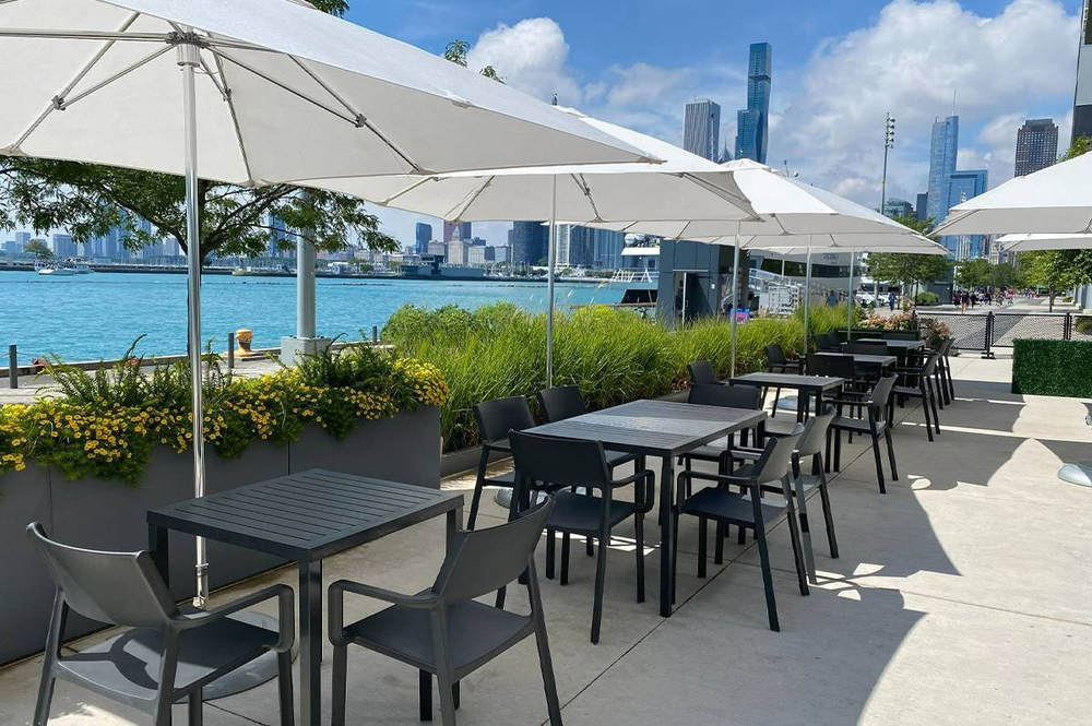 Стол пластиковый обеденный Nardi Cube 120x70, антрацит