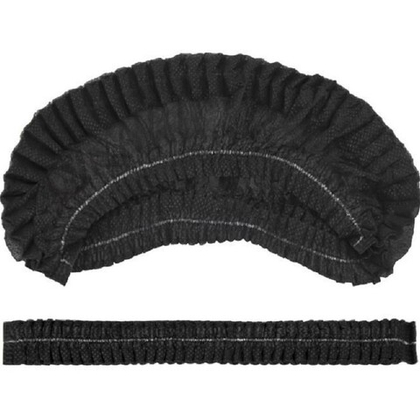 Шапочки черные 100 шт VD