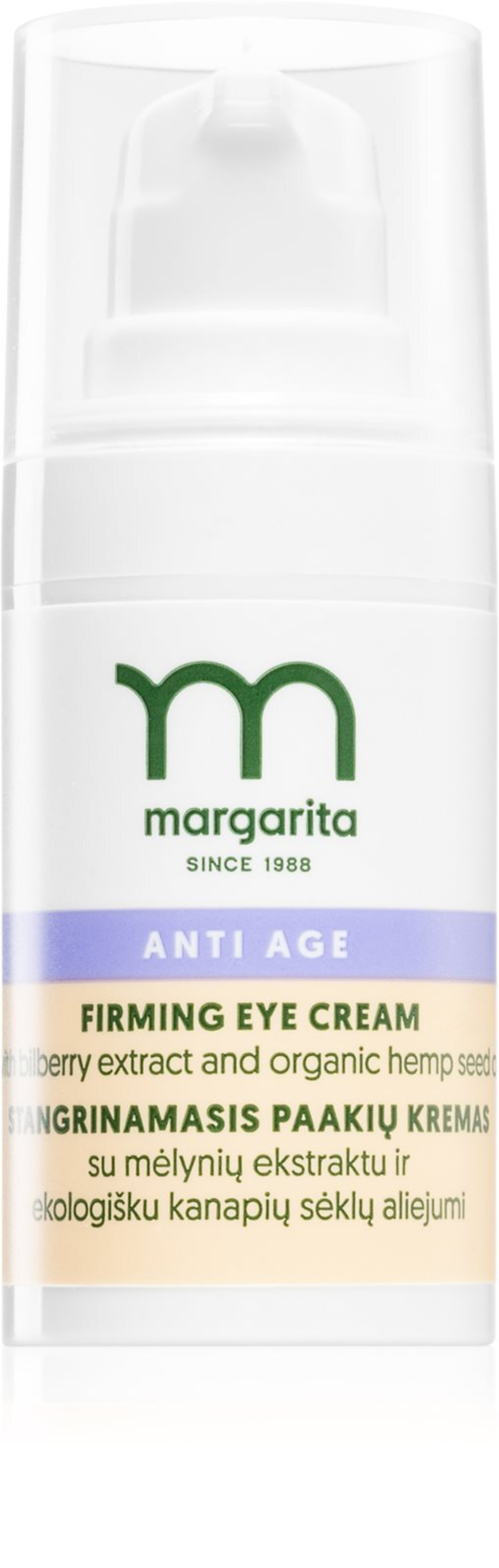 Margarita Anti Age - укрепляющий крем для глаз /   15  ml  / GTIN 4770001001974