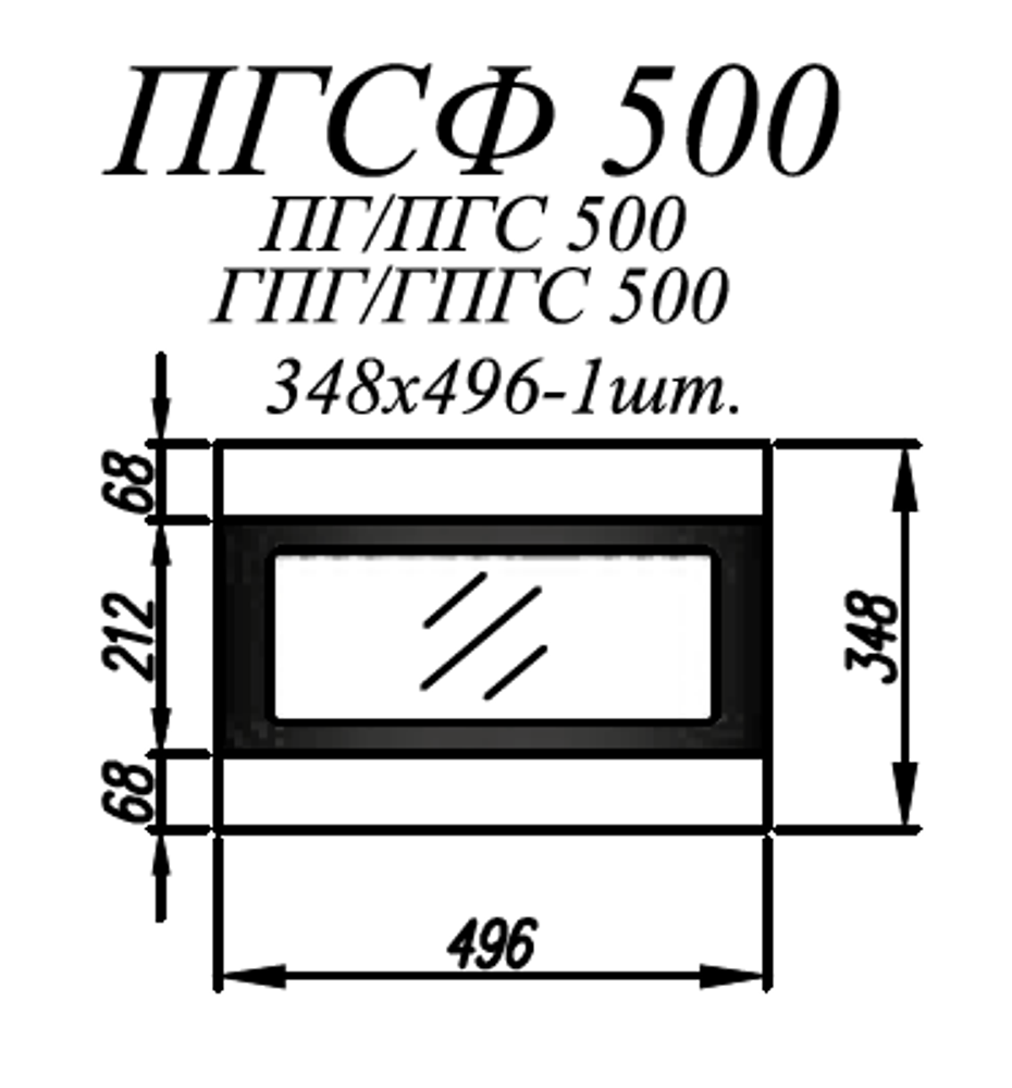 Фасад Ройс Белый софт ПГСФ 500