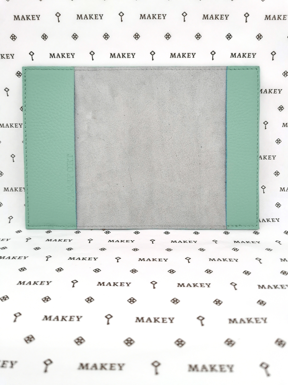 Обложка на паспорт «Royal». Цвет зеленый