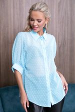 Блузка "Амега" (небо) Elza (Акция)