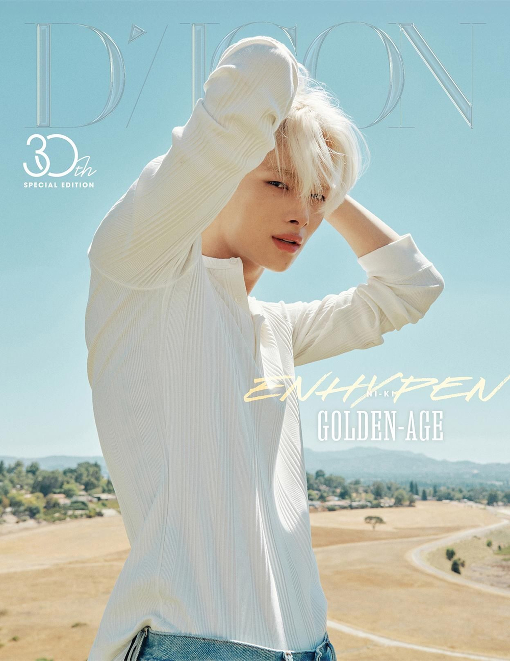 публикация DICON - VOLUME N 30 ENHYPEN SPECIAL EDITION NI-KI GOLDEN AGE A Type