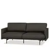 Двухместный диван Bebe 185 см, черный