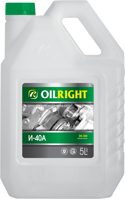 Индустриальное масло И-40А Oilright, 5 л