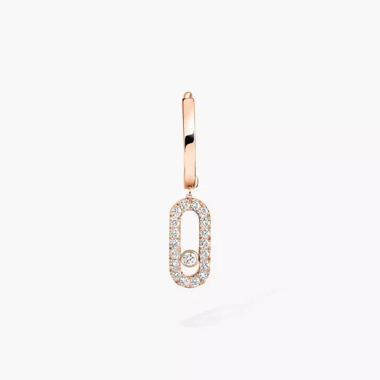 Messika Move Uno single hoop earring