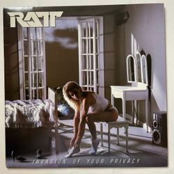Винтажная виниловая пластинка LP Ratt Invasion Of Your Privacy (Japan 1985) (No Obi) P-13143