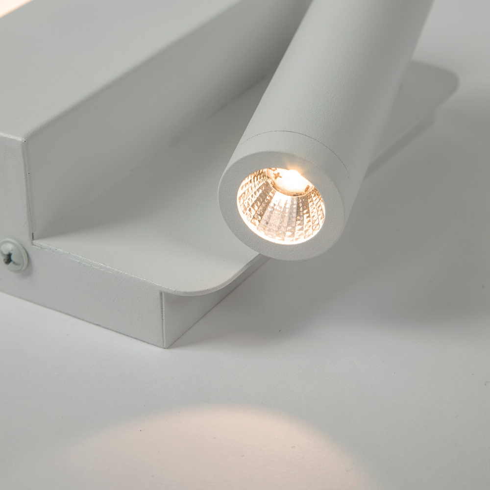 Настенный светодиодный светильник LED4U L8106-2 WH