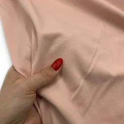 Кулирная гладь с лайкрой Персик