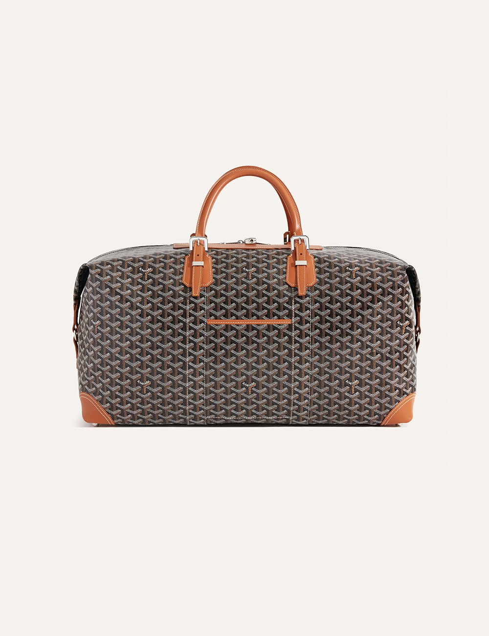 Goyard Bowling 55 PM Bag "Black & Tan"