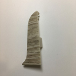 Заглушка правая к плинтусу "LIDER-62" 331 Дуб полярный