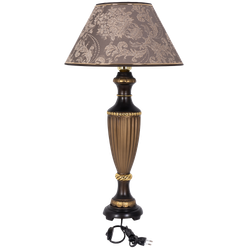 Ваза Ребристая Бронза Голдбраун