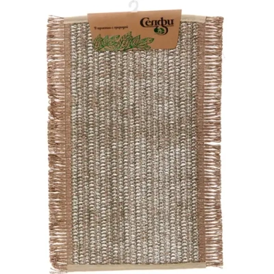 Салфетка на стол 30*45см «Бохо» плетеная зеленая