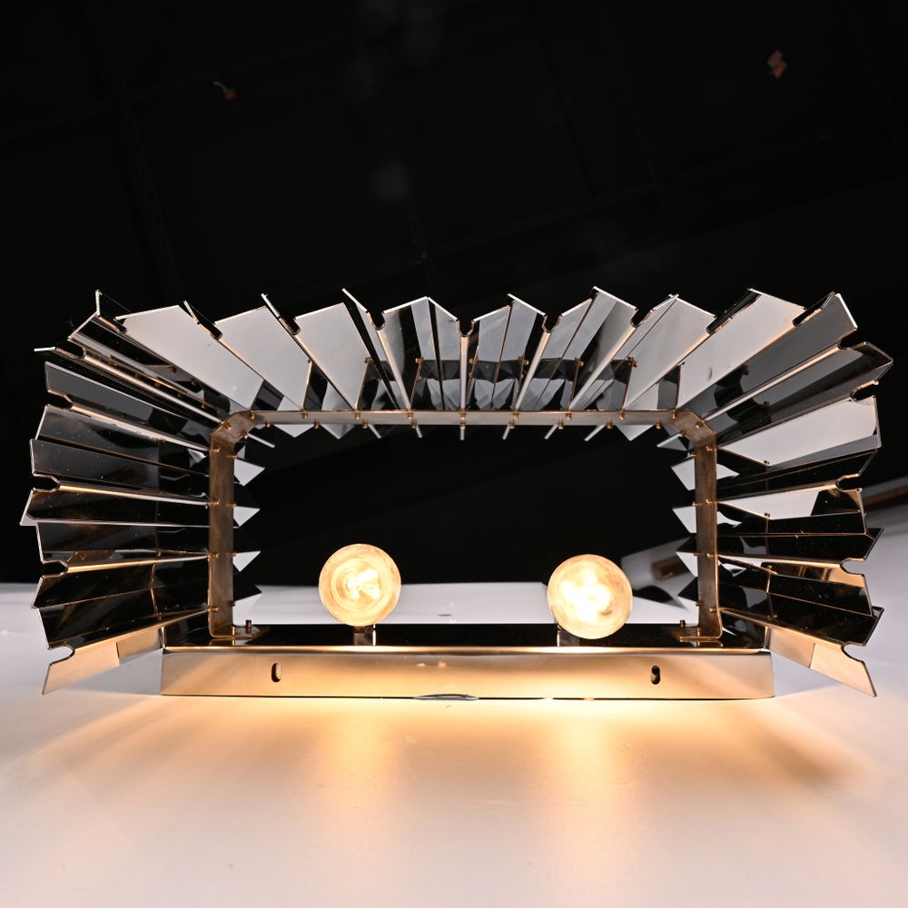 Бра Grace Lightning Facet Wall Lamp Silver By Imperiumloft