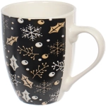 Кружка керамическая 350мл «Тепло праздника», микс рисунков