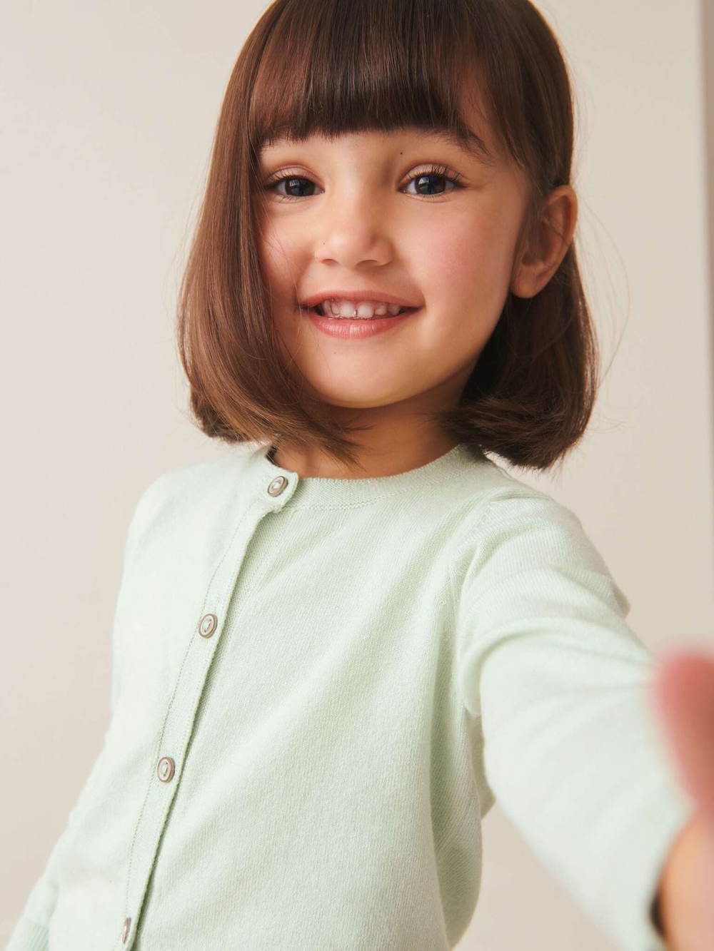 Кардиган для девочки Next 825-332, Мятный